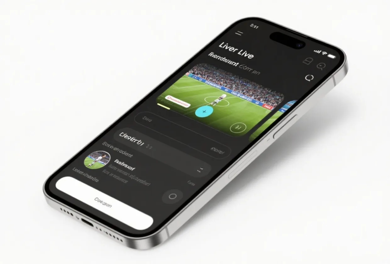 法甲直播App界面示意